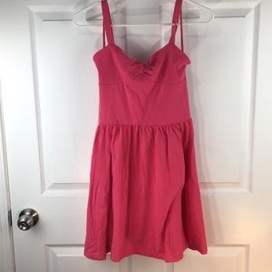 aeropostale pink sweetheart dress